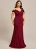 Stylish Plus Size Bodycon Deep V-Neck Sequin Evening Dress sold by Ever Pretty