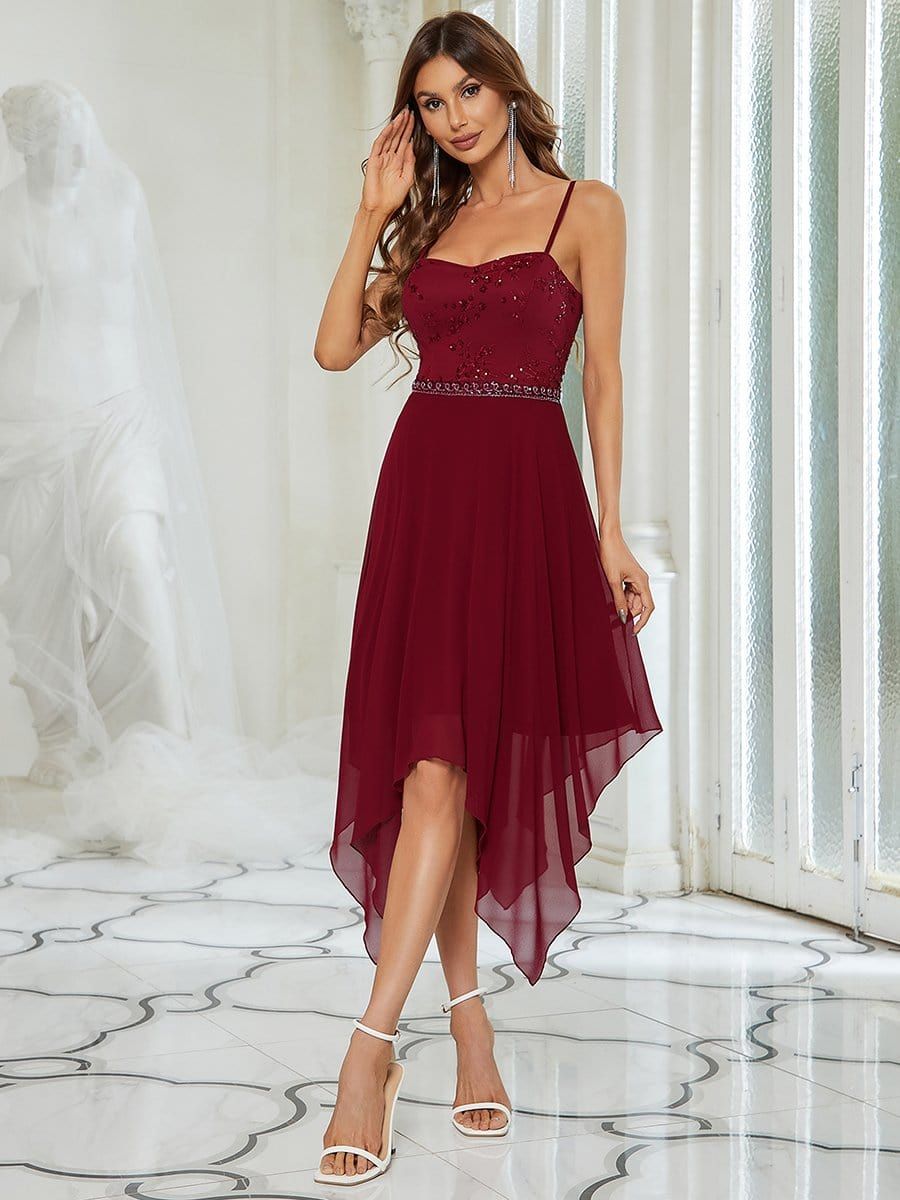 Sequin Cherry Blossom A-Line Evening Dress sold by Ever Pretty product image thumbnail 4