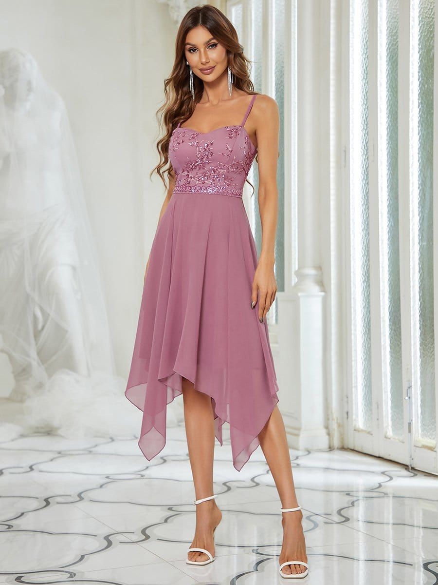 Sequin Cherry Blossom A-Line Evening Dress sold by Ever Pretty product image thumbnail 14