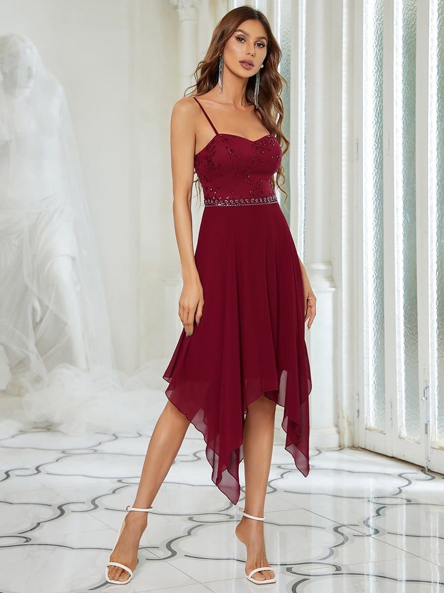 Sequin Cherry Blossom A-Line Evening Dress sold by Ever Pretty product image thumbnail 5