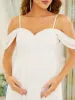 Off-Shoulder Spaghetti Strap A-Line Maternity Dress sold by Ever Pretty