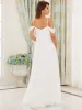 Off-Shoulder Spaghetti Strap A-Line Maternity Dress sold by Ever Pretty