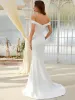 SEOULIS'S BRIDE|Off the Shoulder Mermaid Corset Eloping Dress for Wedding sold by Ever Pretty