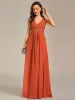 Brave Iris | Floral Applique Sleeveless Chiffon Long Formal Evening Dress sold by Ever Pretty