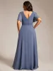 pretty LAYLAH|Plus Size Pleated A-Line Shiny Belt Chiffon Formal Evening Dress sold by Ever Pretty
