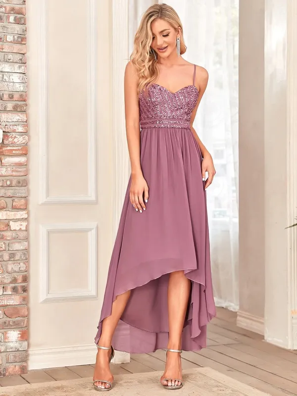 Asymmetrical Hemline Ethereal Formal Evening Dress sold by Ever Pretty