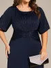 ever VICOTIRE|Custom Size Simple Bodycon Maxi Mermaid Wedding Guest Dress sold by Ever Pretty