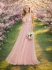 Vintage Sleeveless Lace Sheer Empire Waist A-Line Wedding Dress sold by Ever Pretty