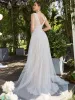 Vintage Sleeveless Lace Sheer Empire Waist A-Line Wedding Dress sold by Ever Pretty