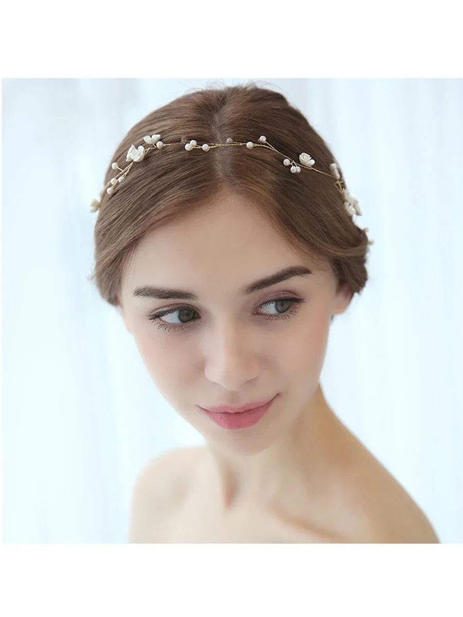 1-meter Long Handmade Pearl Braided Headband High-end Accessories sold by Ever Pretty product image thumbnail 4