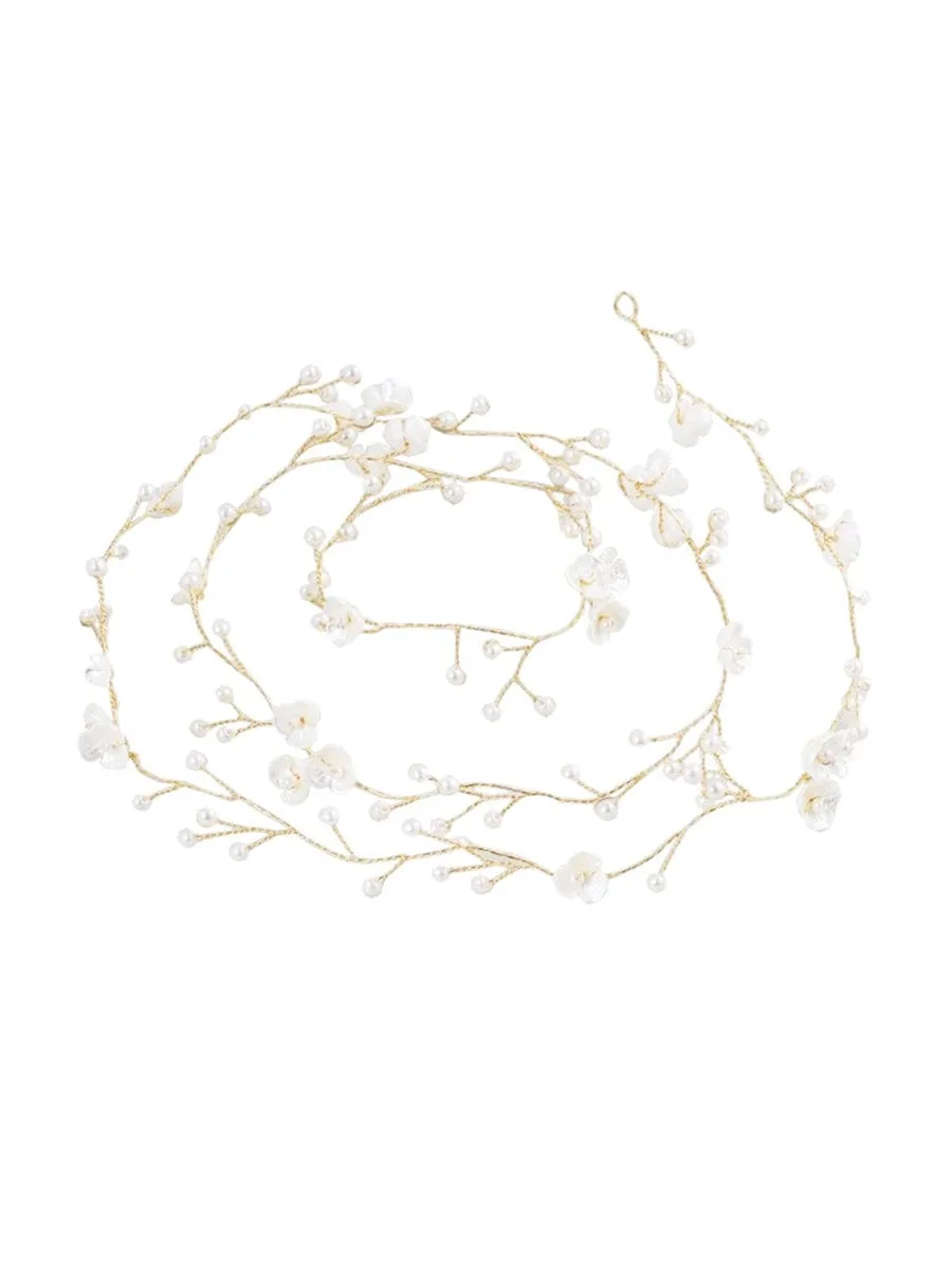 1-meter Long Handmade Pearl Braided Headband High-end Accessories sold by Ever Pretty product image thumbnail 5
