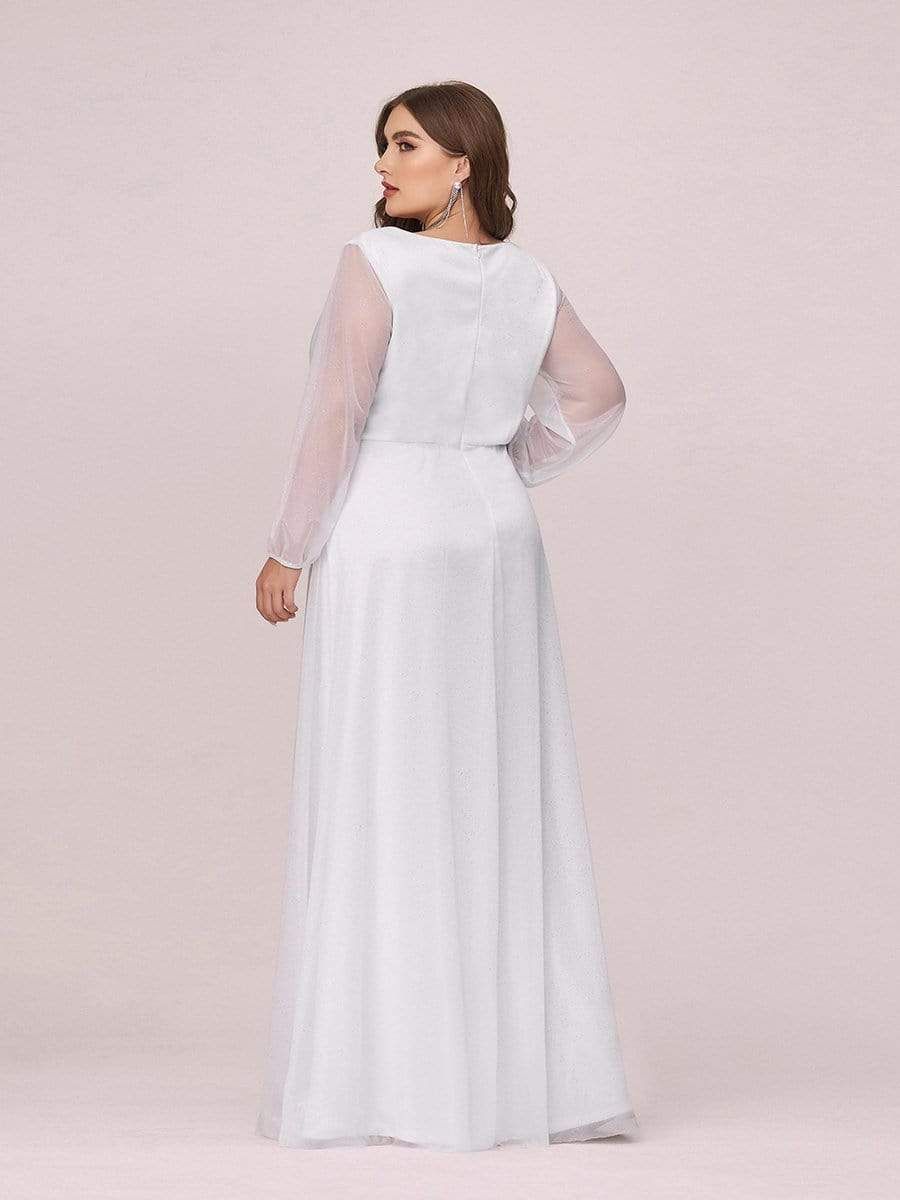 Plus Size Long Sleeve Sequin Formal Evening Wear sold by Ever Pretty product image thumbnail 20