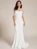 Custom Size Sweetheart Neckline Bodycon Floor Length Wedding Dress sold by Ever Pretty