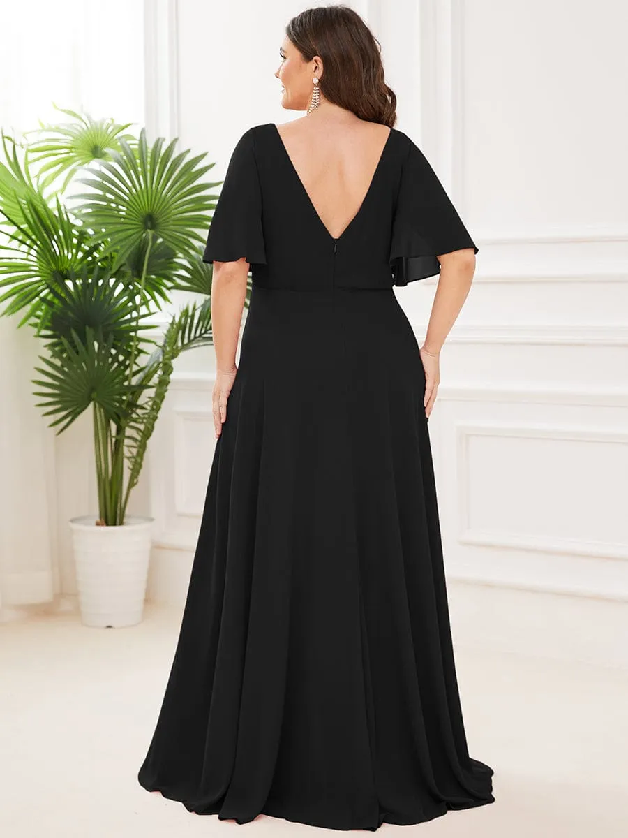Custom Size Chiffon Empire Waist Mother of the Bride Dress sold by Ever Pretty product image thumbnail 4