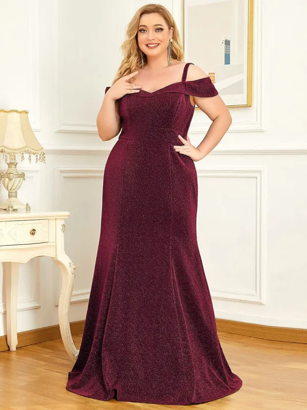 Plus Size High Stretch Long Mother of The Bride Dresses sold by Ever Pretty