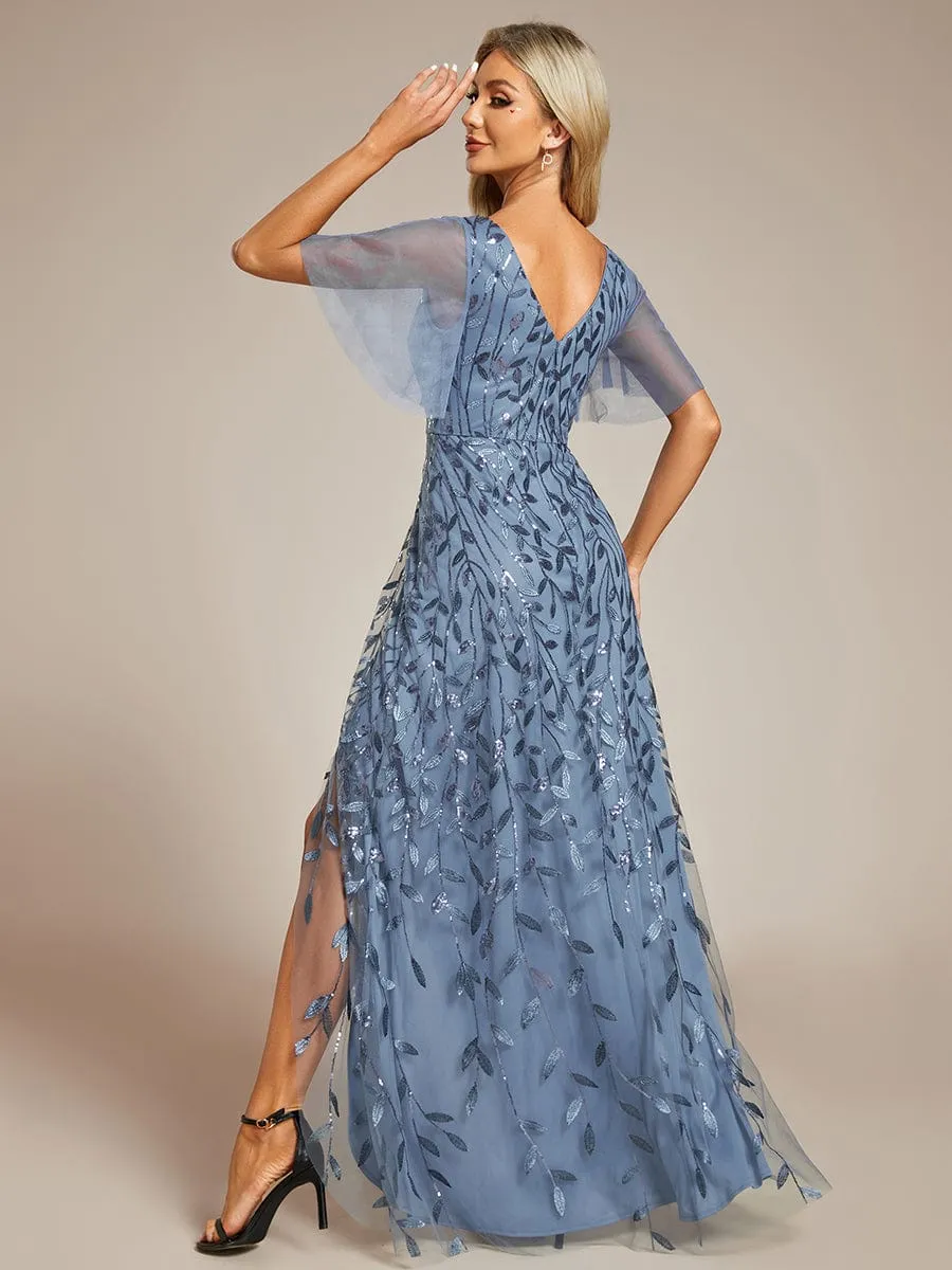 Top Picks Dusty Blue Formal Dresses sold by Ever Pretty product image thumbnail 2