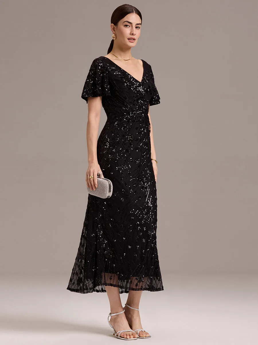 ever PALMER|Sequin Embroidery Mermaid Formal Dress sold by Ever Pretty product image thumbnail 4