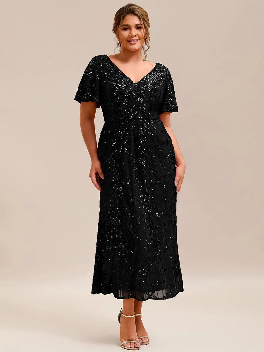 pretty PALMER|Plus Size Sequin Mermaid Formal Dress sold by Ever Pretty product image thumbnail 5