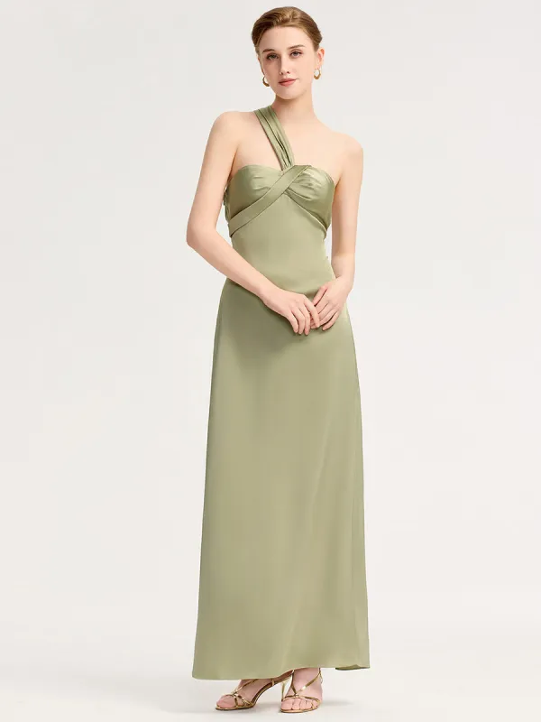 ever RAVINA|Twist Knot Satin Mermaid Bridesmaid dress sold by Ever Pretty