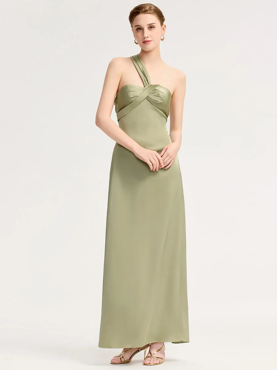 ever RAVINA|Twist Knot Satin Mermaid Bridesmaid dress sold by Ever Pretty