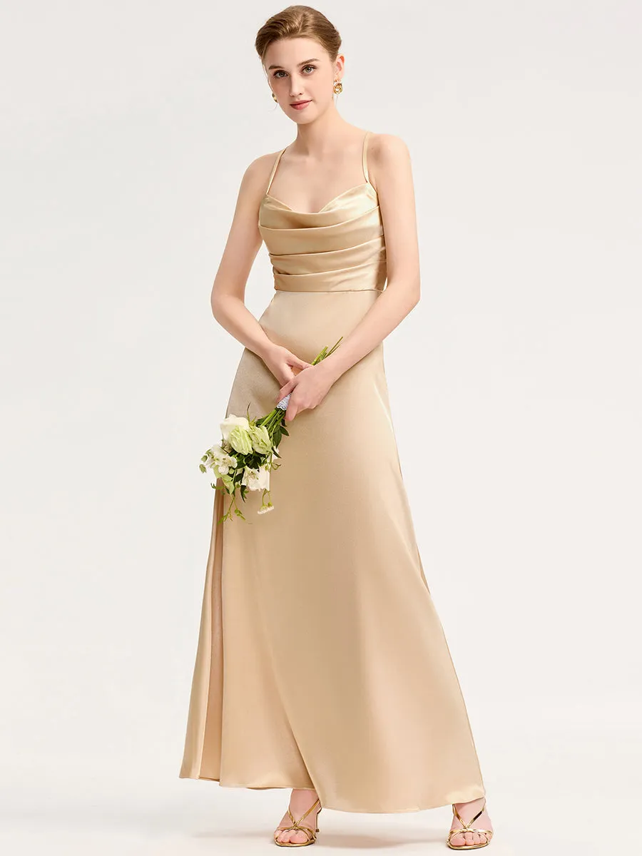 ever SERIVA|Backless Satin Bridesmaid dress sold by Ever Pretty product image thumbnail 5