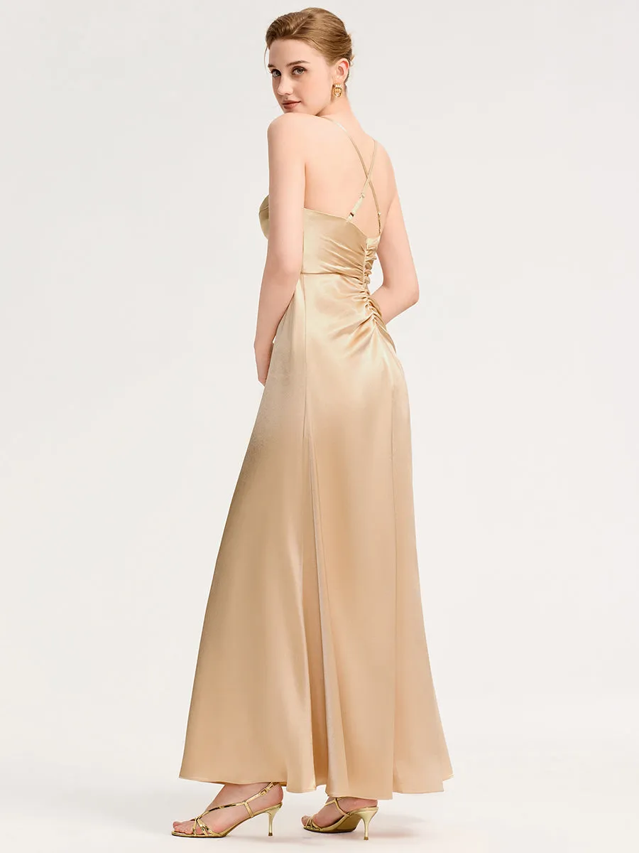 ever SERIVA|Backless Satin Bridesmaid dress sold by Ever Pretty product image thumbnail 2