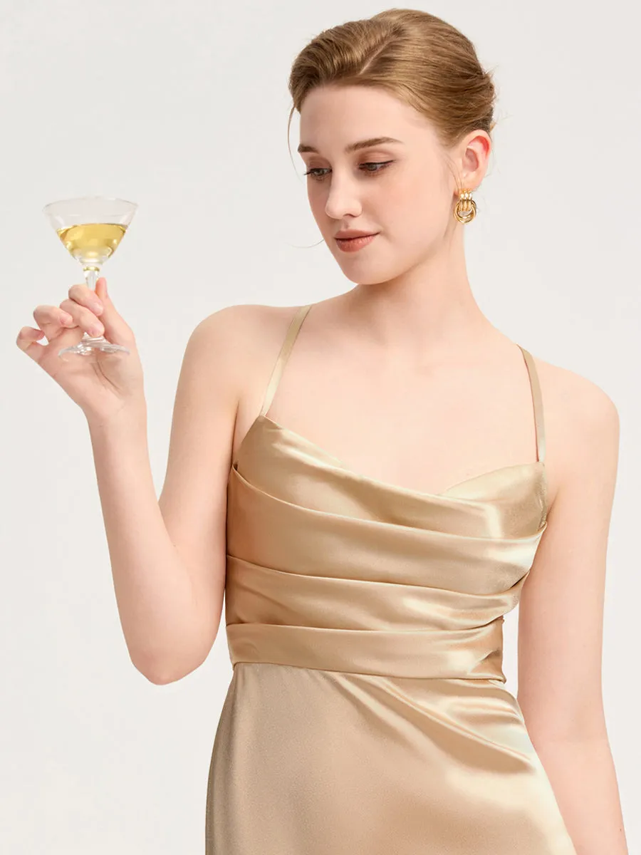 ever SERIVA|Backless Satin Bridesmaid dress sold by Ever Pretty product image thumbnail 3