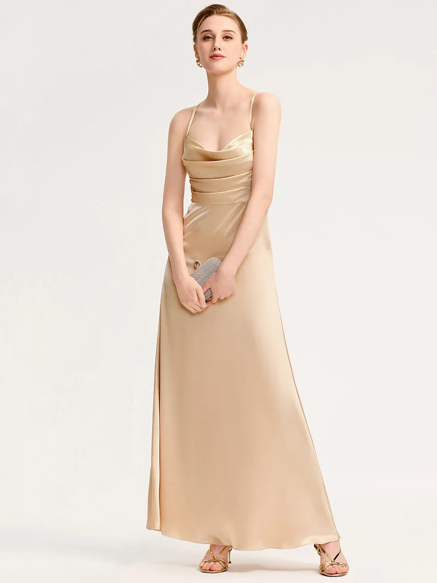 ever SERIVA|Backless Satin Bridesmaid dress sold by Ever Pretty product image thumbnail 4