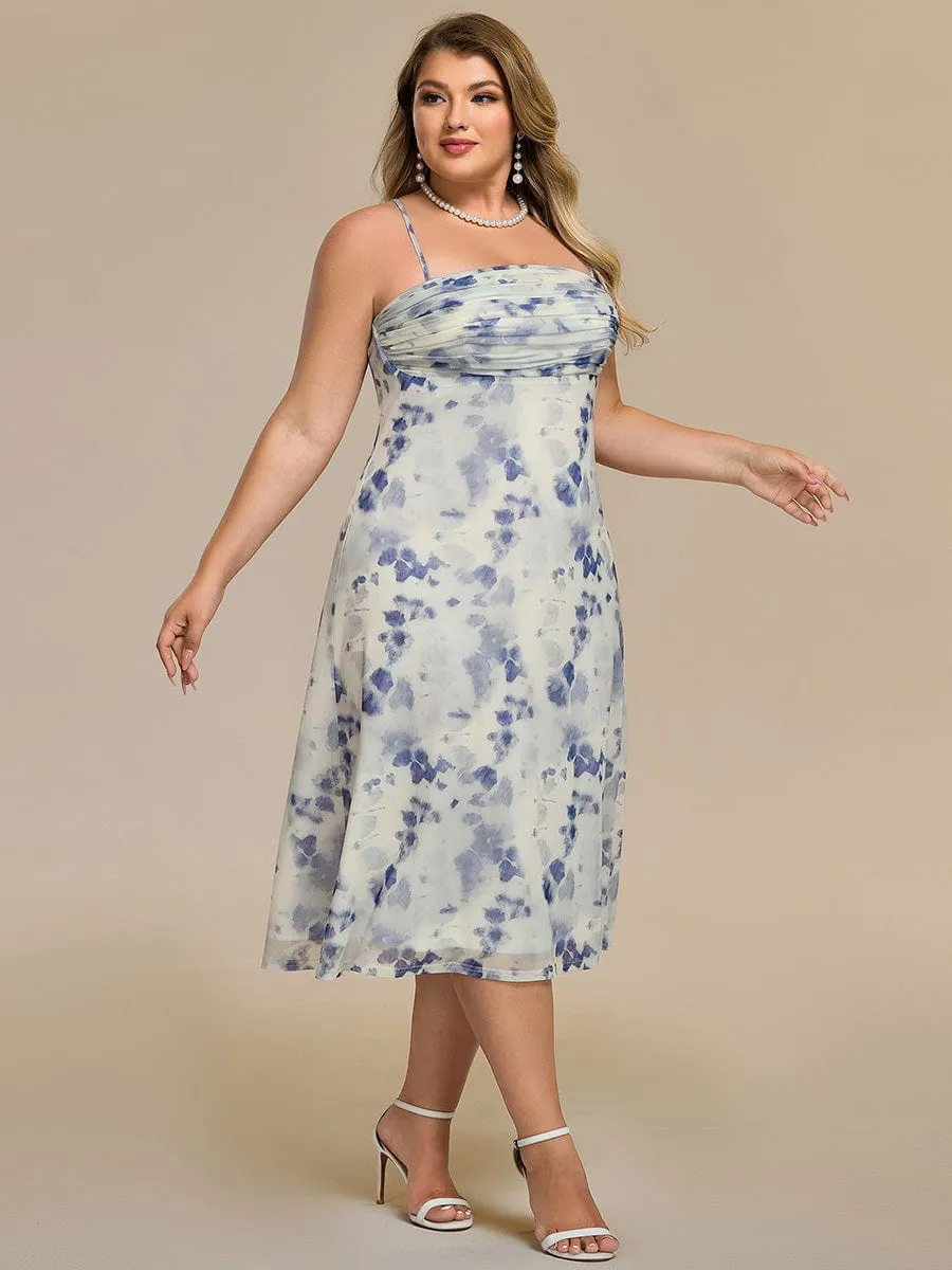 pretty ELYRA|Plus Size Printed Bodycon Wedding Guest Dress sold by Ever Pretty product image thumbnail 2