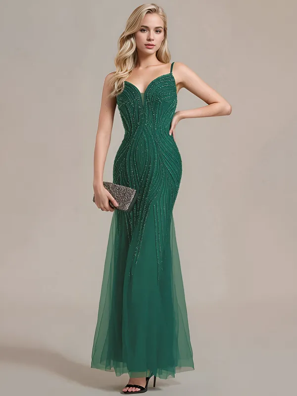 ever LYRA|See-through Sequin Mermaid Formal Dress sold by Ever Pretty