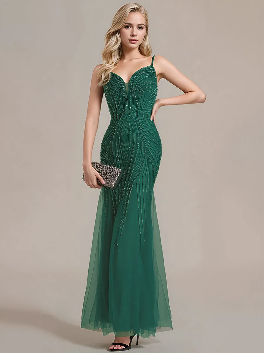 ever LYRA|See-through Sequin Mermaid Formal Dress sold by Ever Pretty