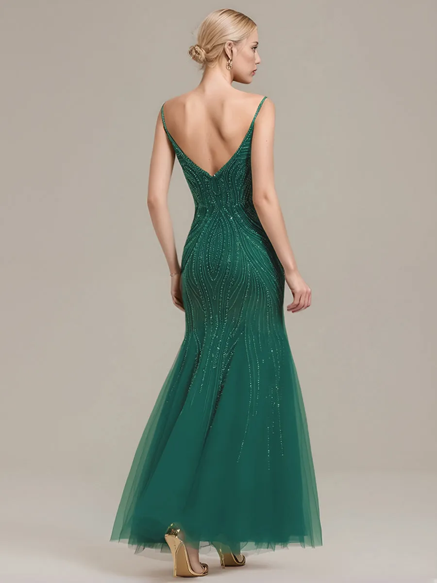 ever LYRA|See-through Sequin Mermaid Formal Dress sold by Ever Pretty product image thumbnail 2