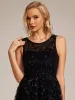 Sequin Embroidery Wedding Guest Dress sold by Ever Pretty