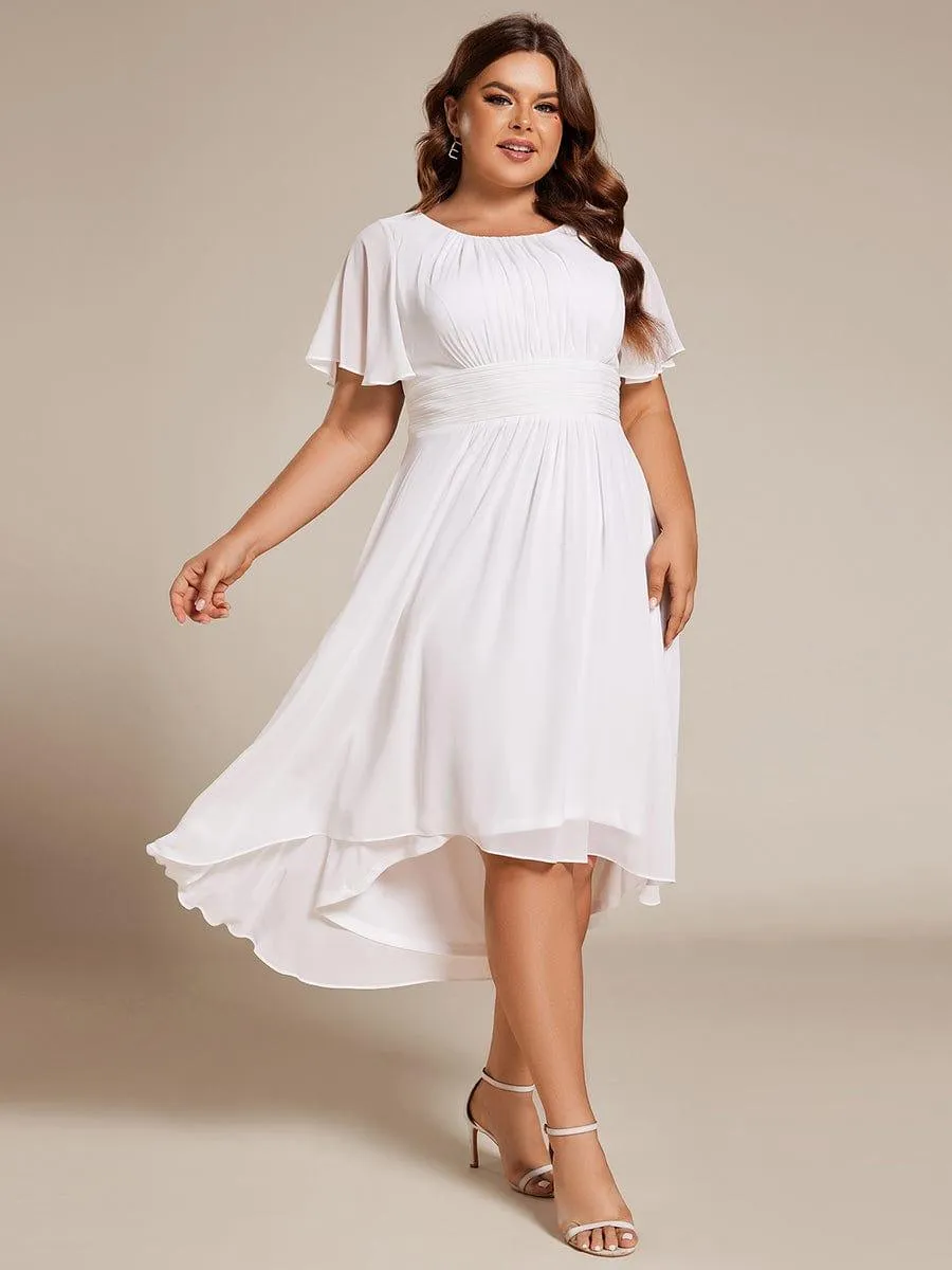 pretty EDEN|Plus Size Flowy Chiffon Bridesmaid Dress sold by Ever Pretty product image thumbnail 5