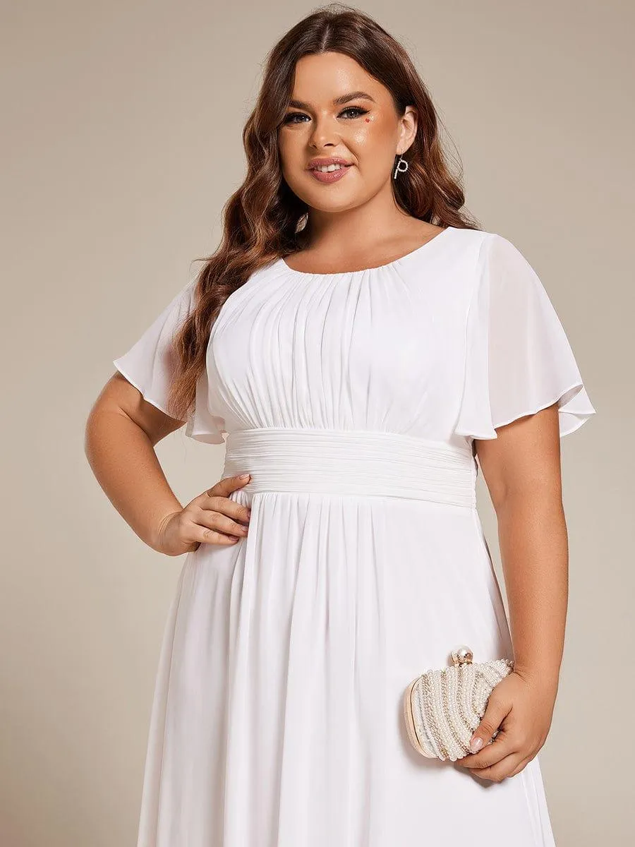 pretty EDEN|Plus Size Flowy Chiffon Bridesmaid Dress sold by Ever Pretty product image thumbnail 3