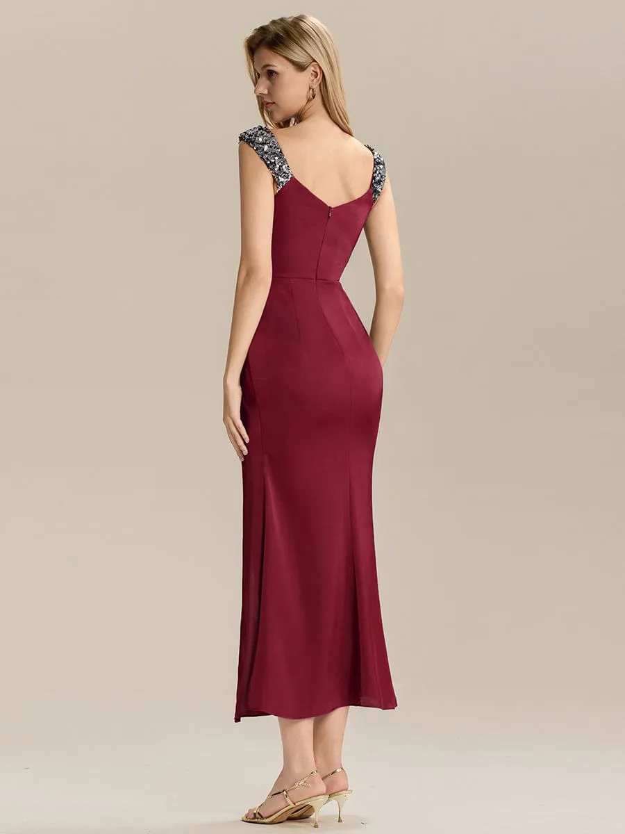 ever CORALINE|Satin High Slit Formal Maxi Dress sold by Ever Pretty product image thumbnail 2