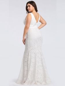 Sexy Fitted Lace Mermaid Evening Dress sold by Ever Pretty