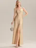ever LINNEA|Tie Knot Satin Sleeveless Bridesmaid Dress sold by Ever Pretty