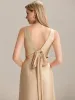 ever LINNEA|Tie Knot Satin Sleeveless Bridesmaid Dress sold by Ever Pretty