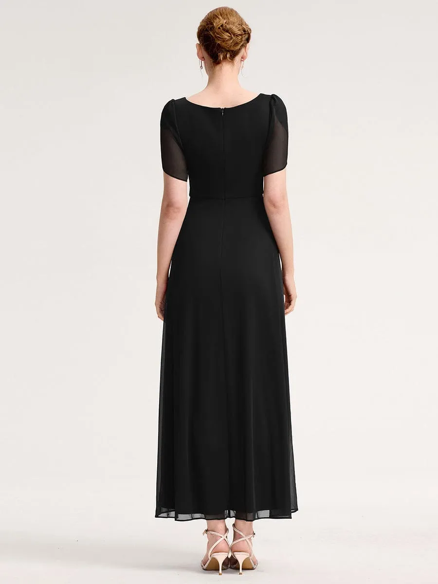 ever NOAH|Chiffon A-Line Ruffle Sleeve Evening Dress sold by Ever Pretty product image thumbnail 2