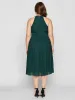 pretty VAYLA|Plus-Size Glittery Halter Neck Dress sold by Ever Pretty