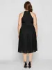 pretty VAYLA|Plus-Size Glittery Halter Neck Dress sold by Ever Pretty