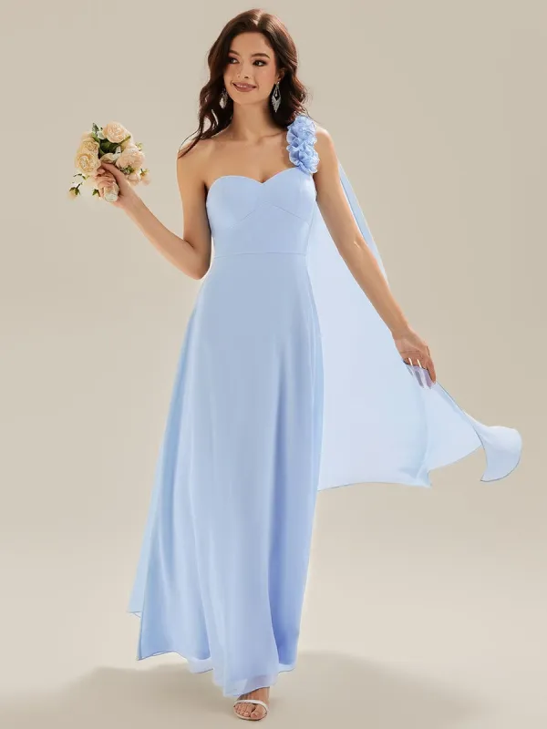 ever ALOURA|Flowing Ribbons Chiffon Sleeveless Dress sold by Ever Pretty