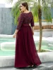 pretty FLORENCE|Plus Size Sequin 3/4 Sleeves Dresses sold by Ever Pretty