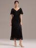 ever PALMER|Embroidery Sequin Mother of the Bride Dress sold by Ever Pretty