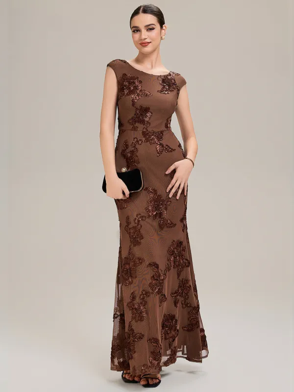 Jacquard bodycon Mermaid Evening Dress made by Ever Pretty