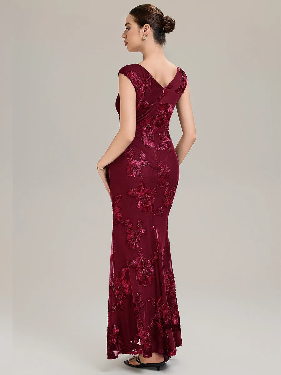 Jacquard bodycon Mermaid Evening Dress sold by Ever Pretty product image thumbnail 3