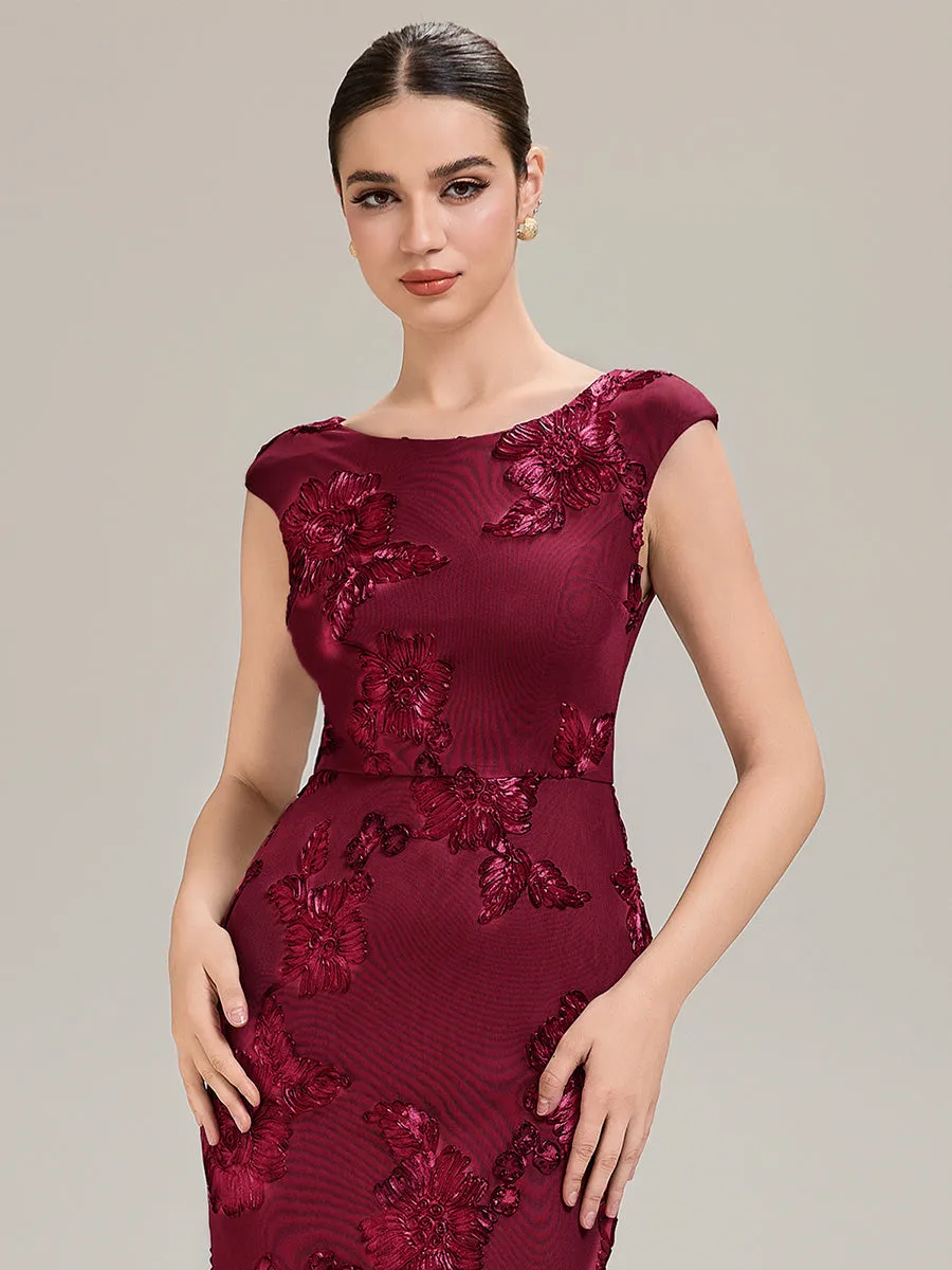 Jacquard bodycon Mermaid Evening Dress sold by Ever Pretty product image thumbnail 4