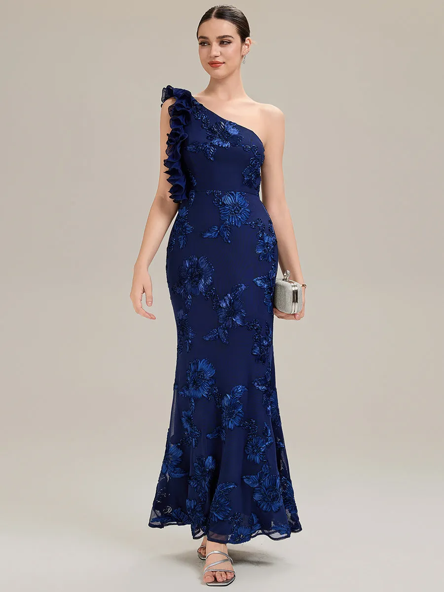 Jacquard Knit Sleeveless Evening Dress sold by Ever Pretty