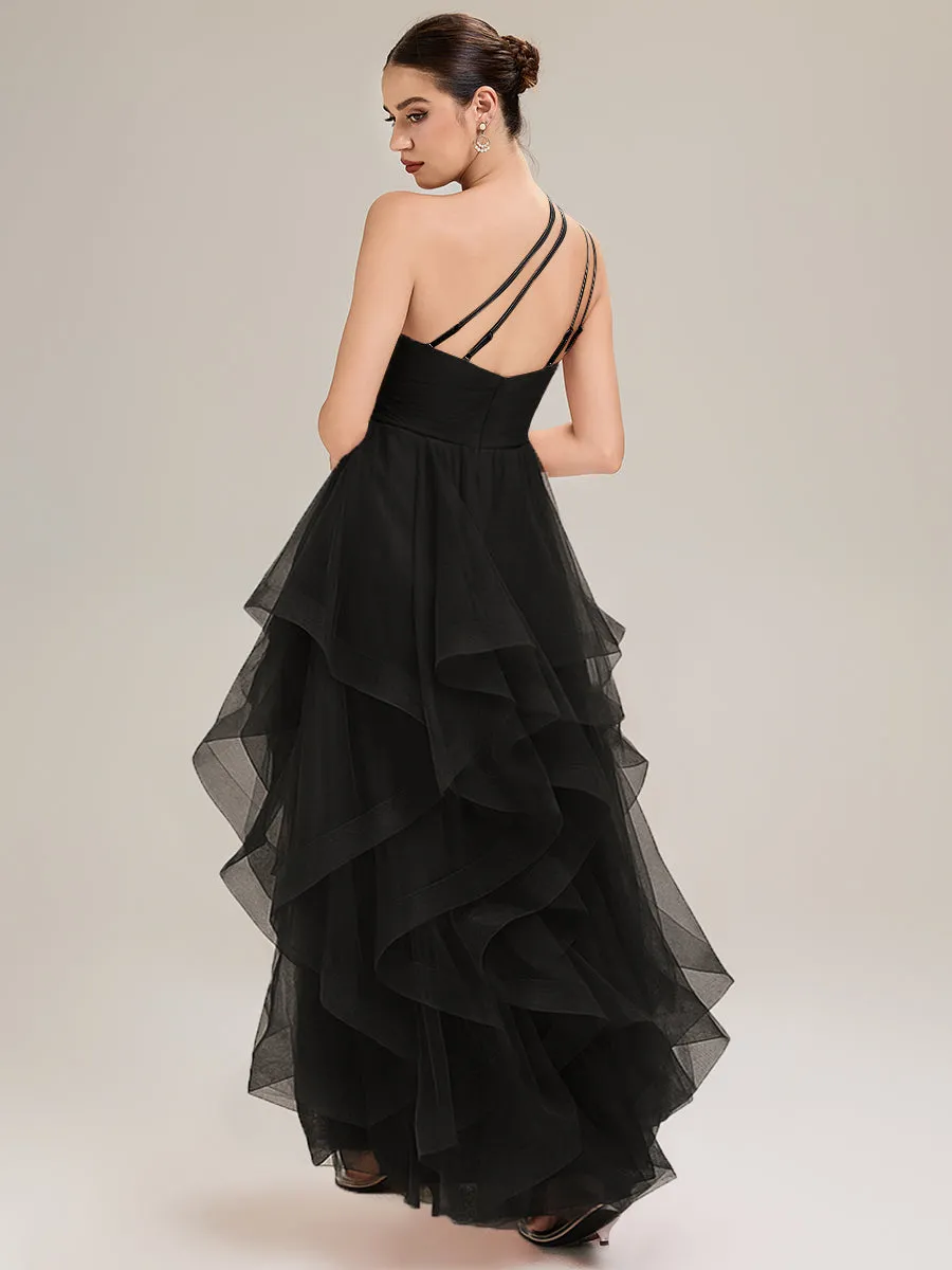 ever ROSINE|Pleated Mesh Sleeveless Evening Dress sold by Ever Pretty product image thumbnail 2